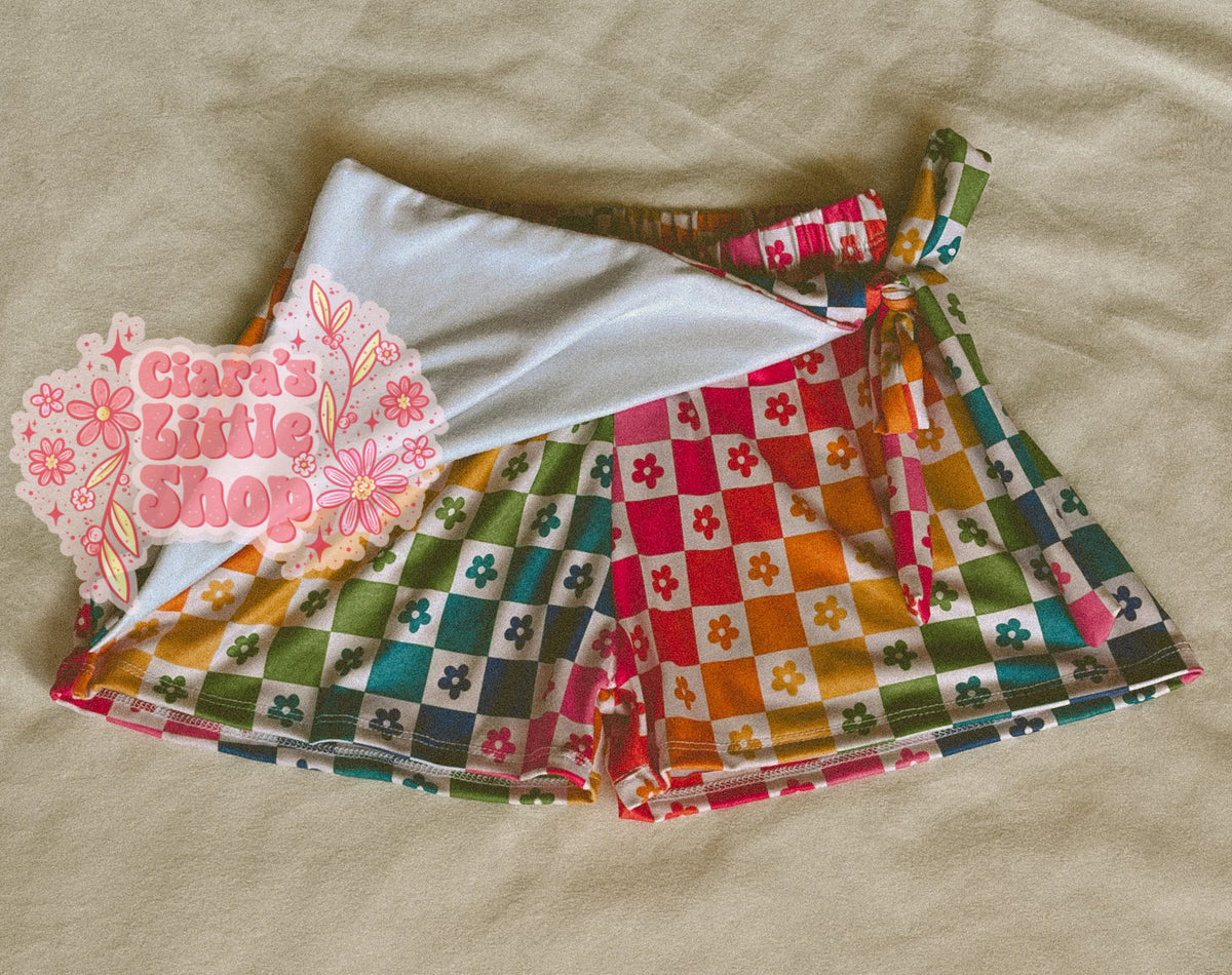 RTS Rainbow Skort (5T)