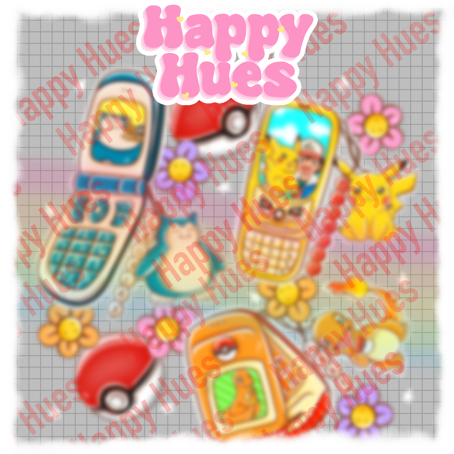Girly Poke Phones PNG