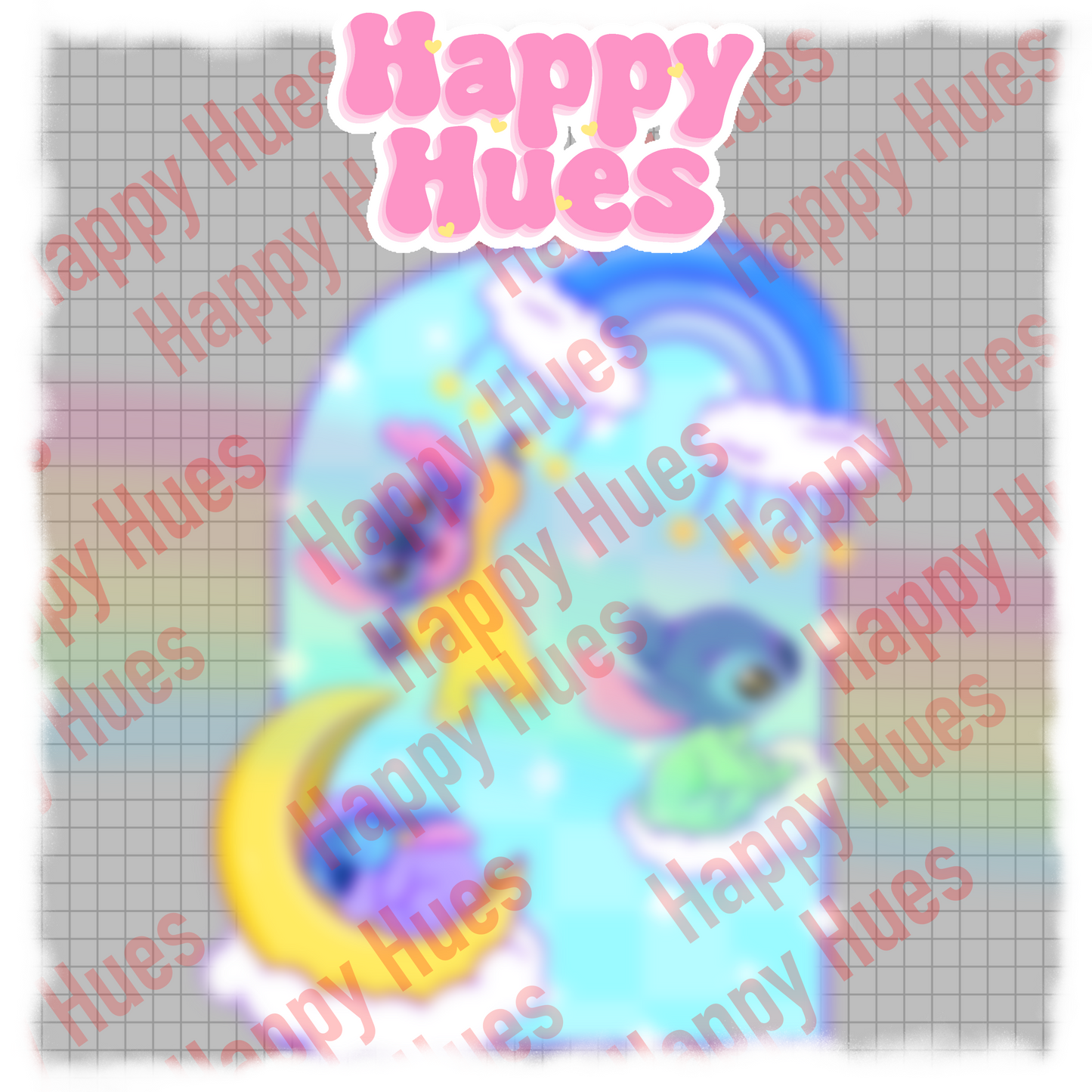 Blue Celestial Alien PNG