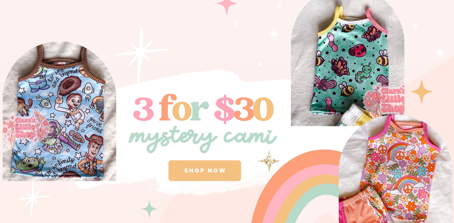 3 for $30 Mystery Camis
