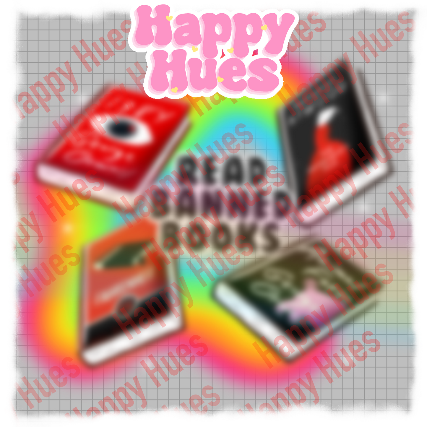 Read Banned Books PNG