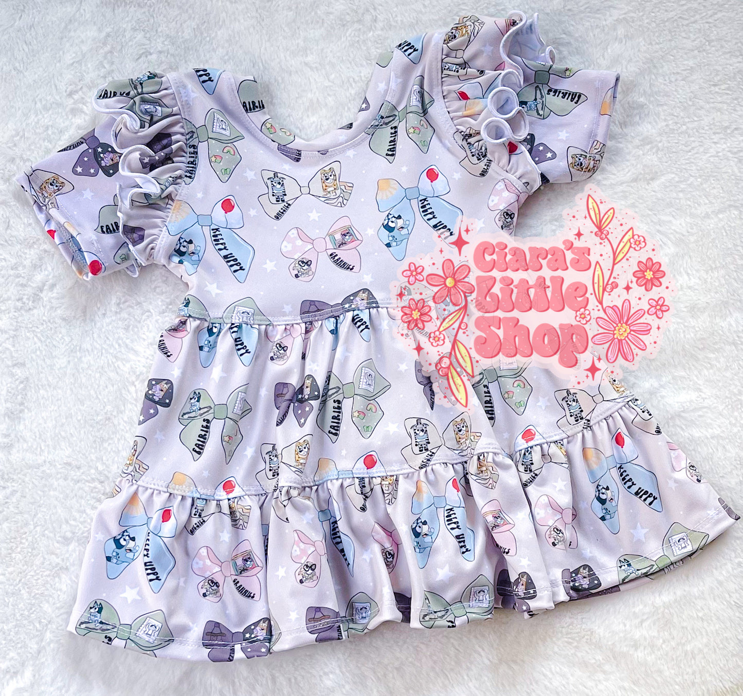 RTS Blue Dog Peplum (18/24m)