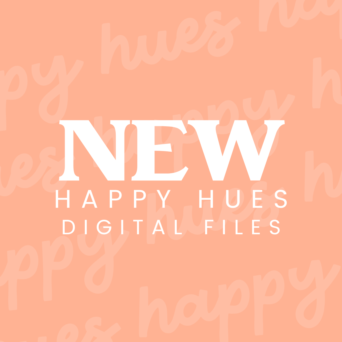 SHOP THE DROP - HAPPY HUES