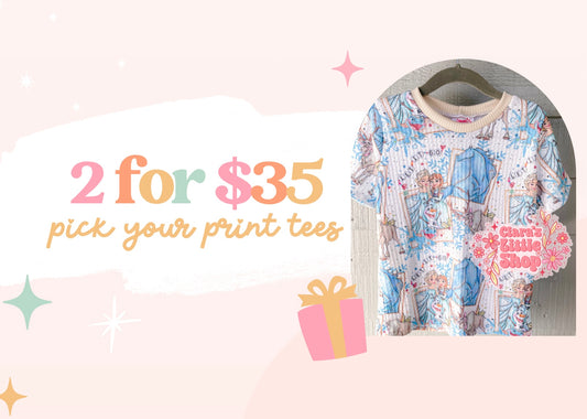 2 for $35 tees