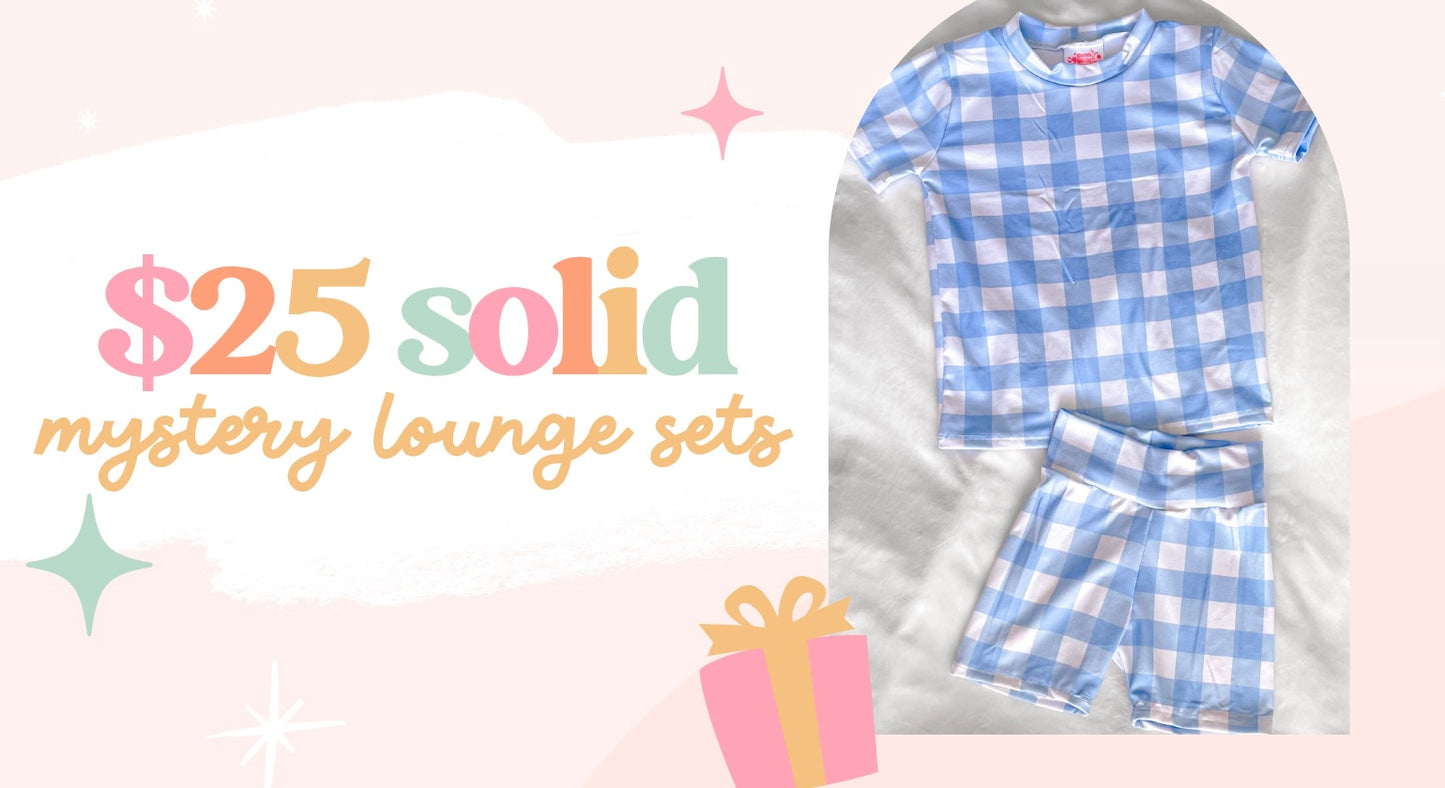 $25 Solid Lounge Sets