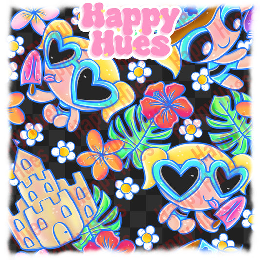 BLUE - Beach Bubbles