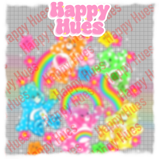 Rainbow Bears PNG
