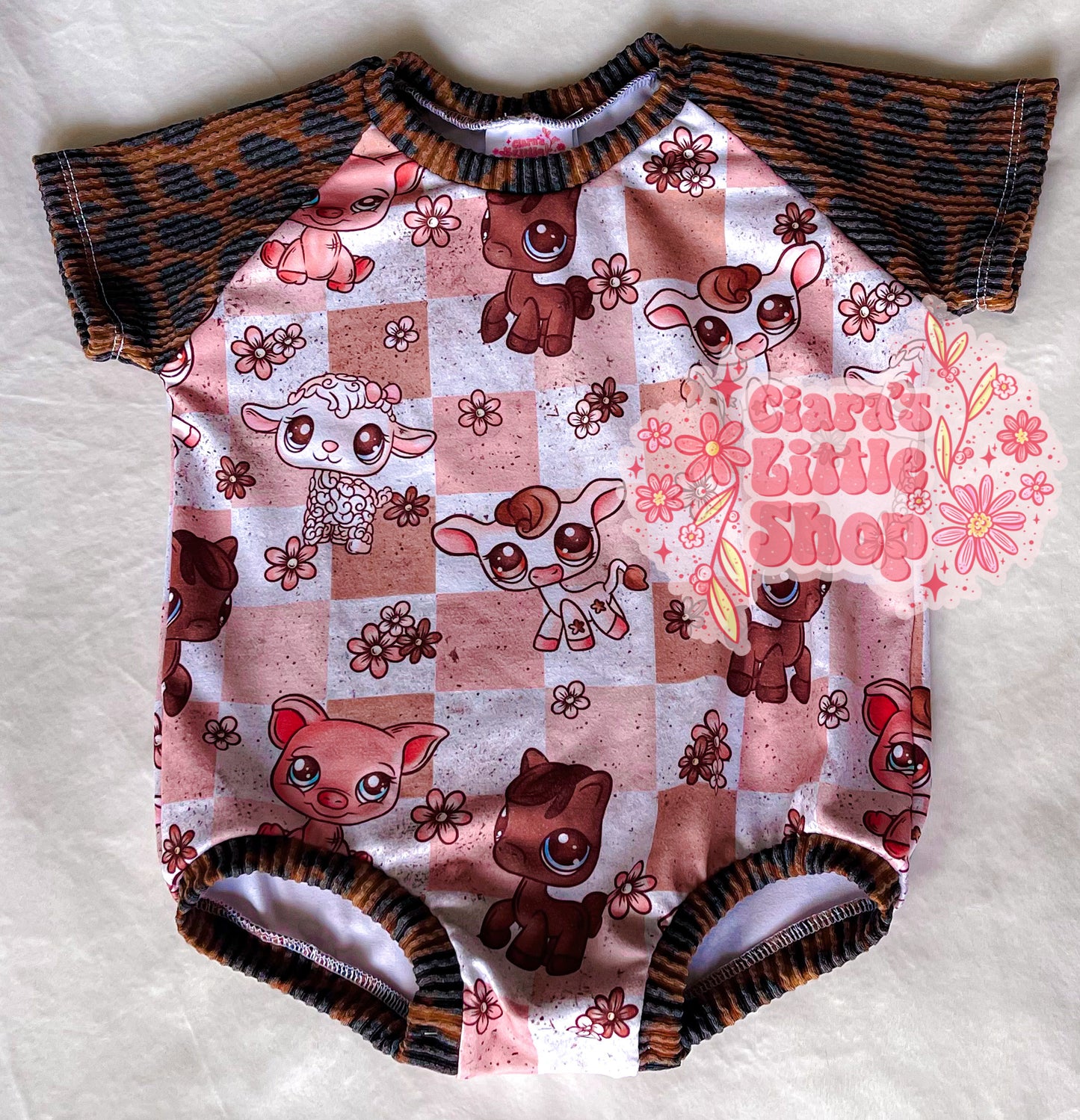 RTS Pet Shop Romper (12/18m)