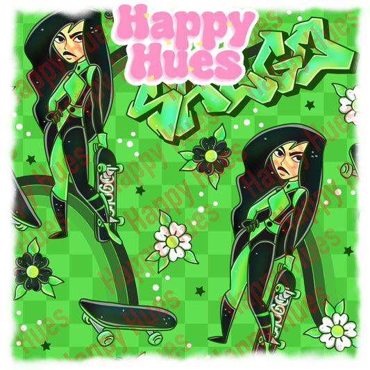 GREEN - Skater Shego
