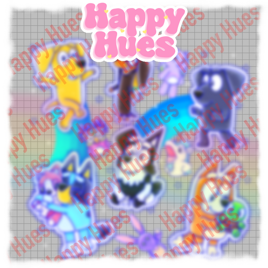 Blue Dog Boys PNG
