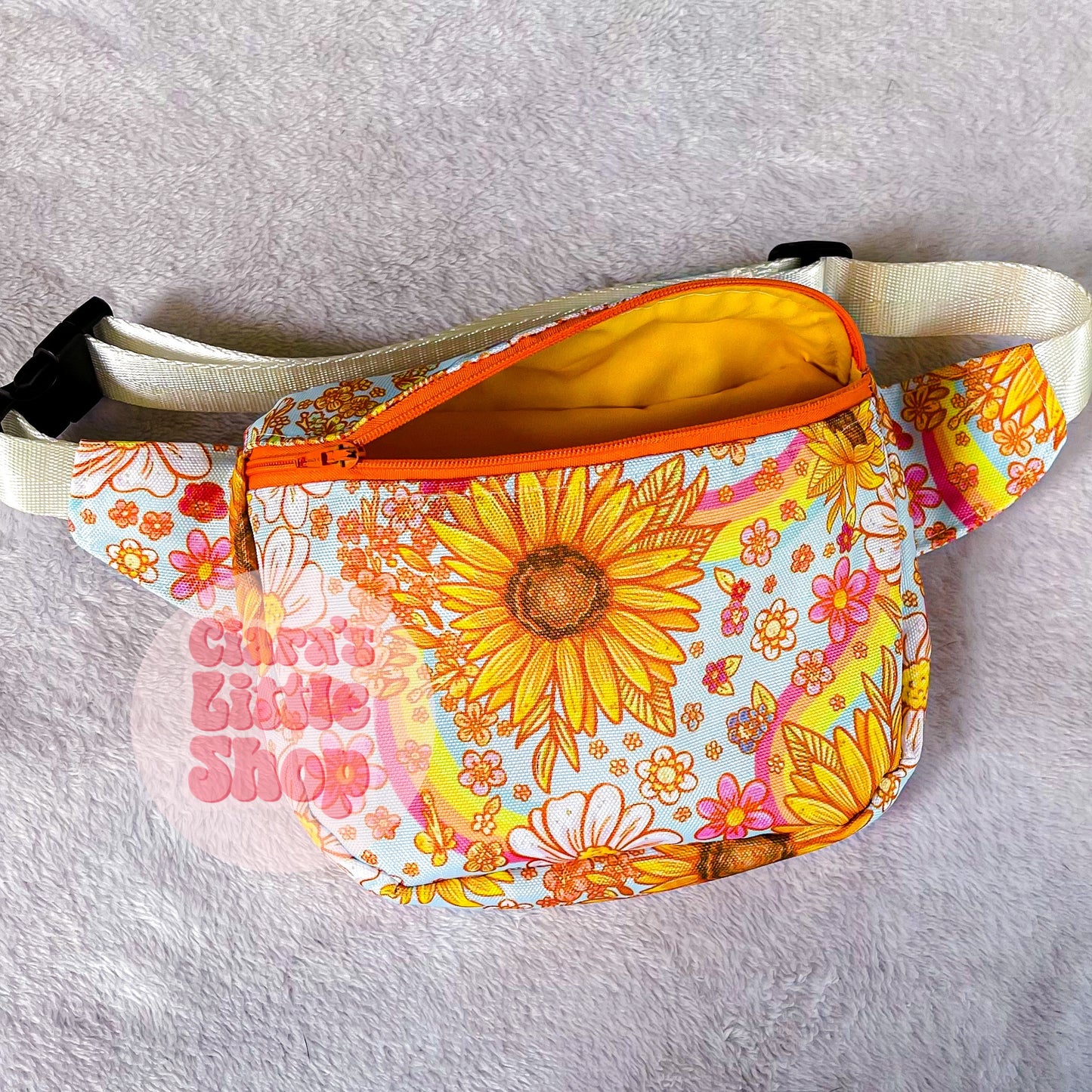 Floral Bum Bag RTS (kid size)