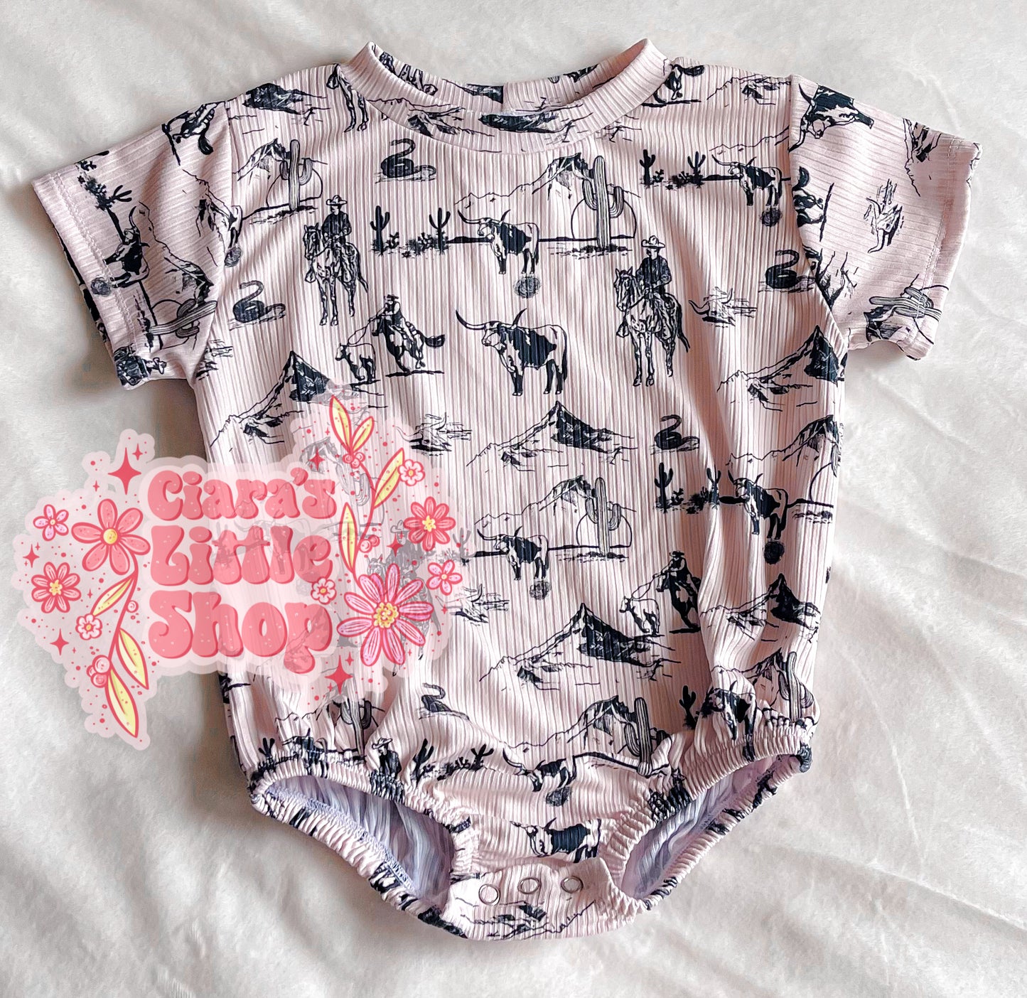 *NEW* Short Sleeve Romper (pick your fabric)