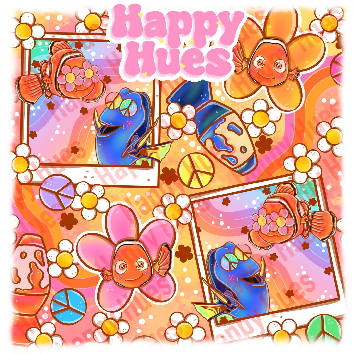 ORANGE - Groovy Fish