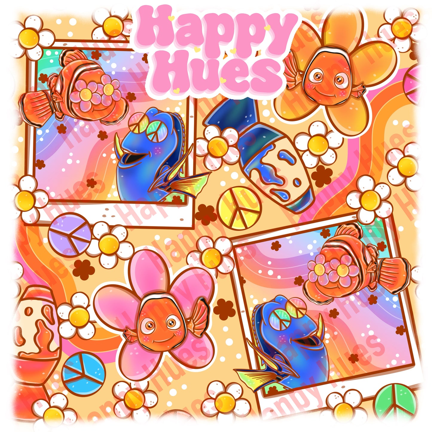 ORANGE - Groovy Fish