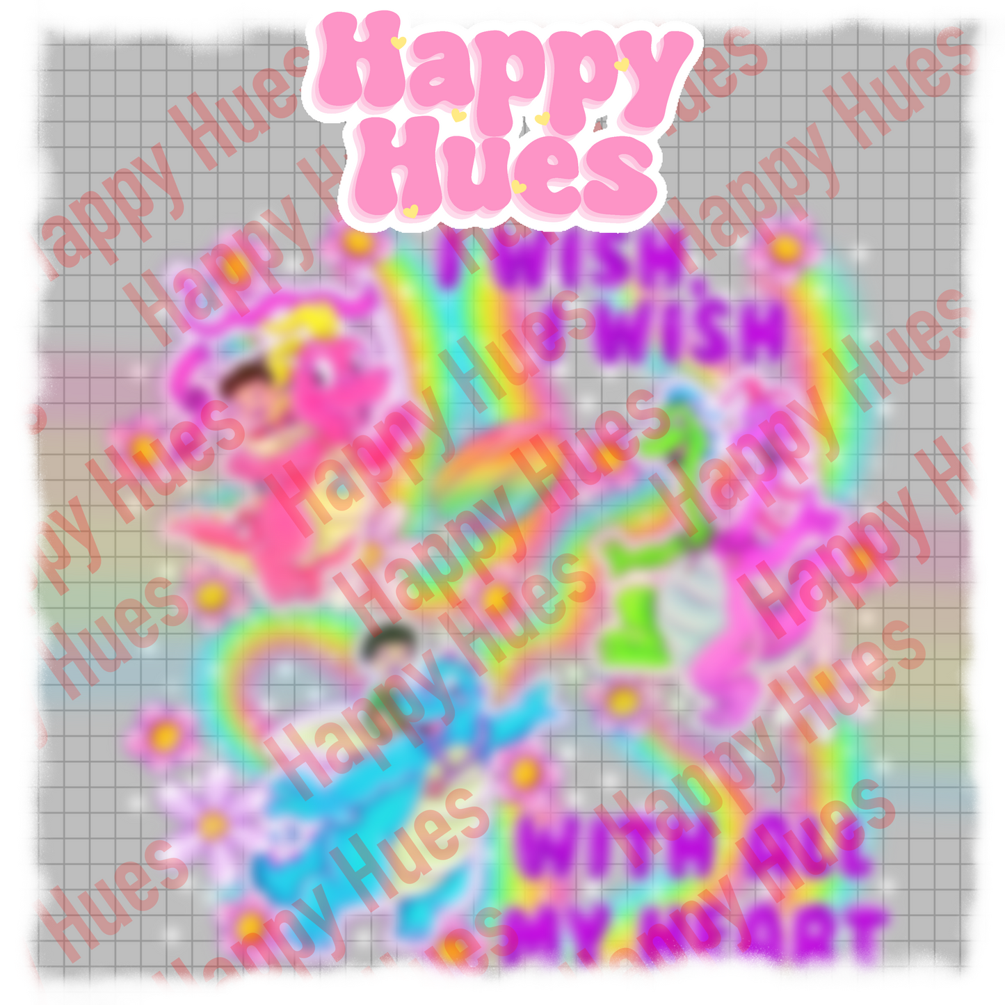 Rainbow Dragons PNG