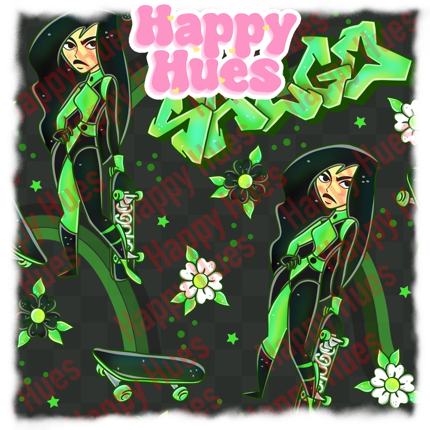 GREEN - Skater Shego