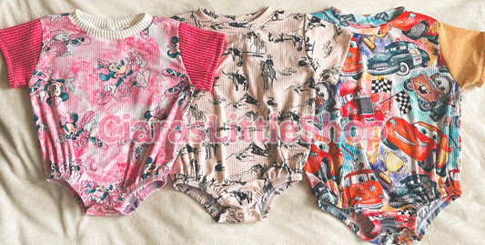 *NEW* Short Sleeve Romper (pick your fabric)