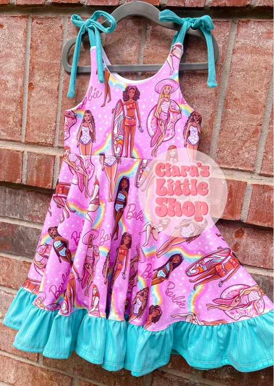 Doll Twirl Dress RTS (3T)